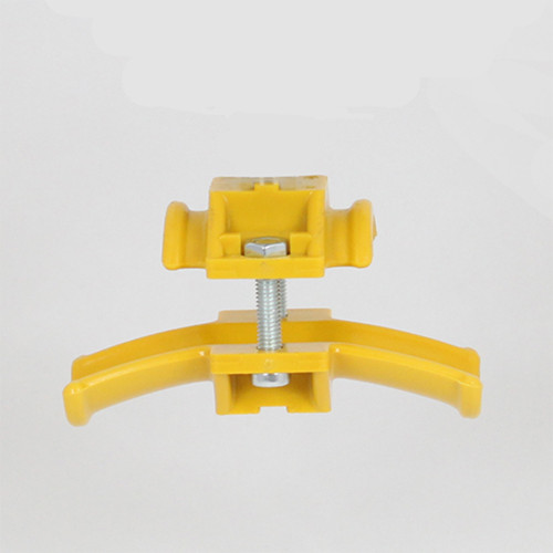 KH Industries Stretch Wire End Clamp - large round cable (.66- 1.00"); use with 1/4" wire rope