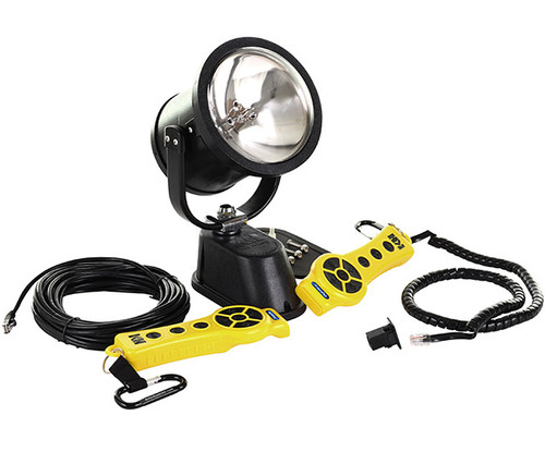 KH Industries NightRay LR Remote Control Spotlight, PAR46, Spot/Flood, Wireless + Hardwire Control