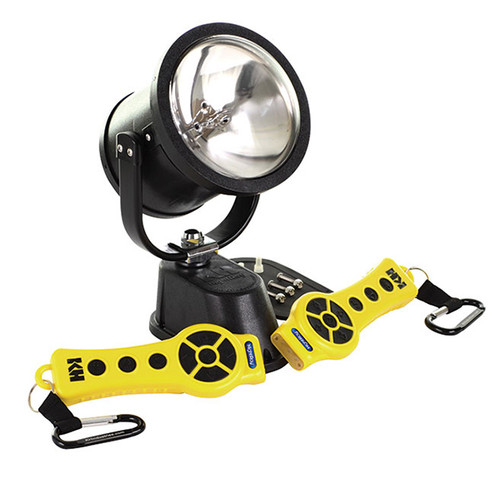 KH Industries NightRay LR Remote Control Spotlight, (1) PAR46, Spot/Flood, (2) Wireless Controllers