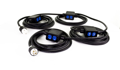 Power Stringer - 4 Extra Depth Outlet Boxes