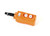 KH Industries Control Pendant, A Series, 2-Button, Single Ph Motor, Orange