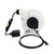 KH Industries Retractable Cord Reel, 15 Amp, 25', 12/3 Black SJOW Cable, GFCI, Duplex/Duplex OB
