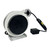 KH Industries Retractable Cord Reel, 15 Amp, 35', 12/3 Black SJOW Cable, GFCI, Duplex/Duplex OB