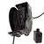 KH Industries Retractable Cord Reel, 20 Amp, Black Reel, GFCI/Blank Outlet Box, 25' 12/3 SJOW