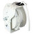 KH Industries Retractable Cord Reel, 20 Amp, White Finish, 35' 12/3 White SJOW, Blunt Cut