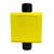 KH Industries Portable Extra Depth Outlet Box - Yellow, Dead End, w/ (2) Duplex Coverplates, 3/4" Strain Relief