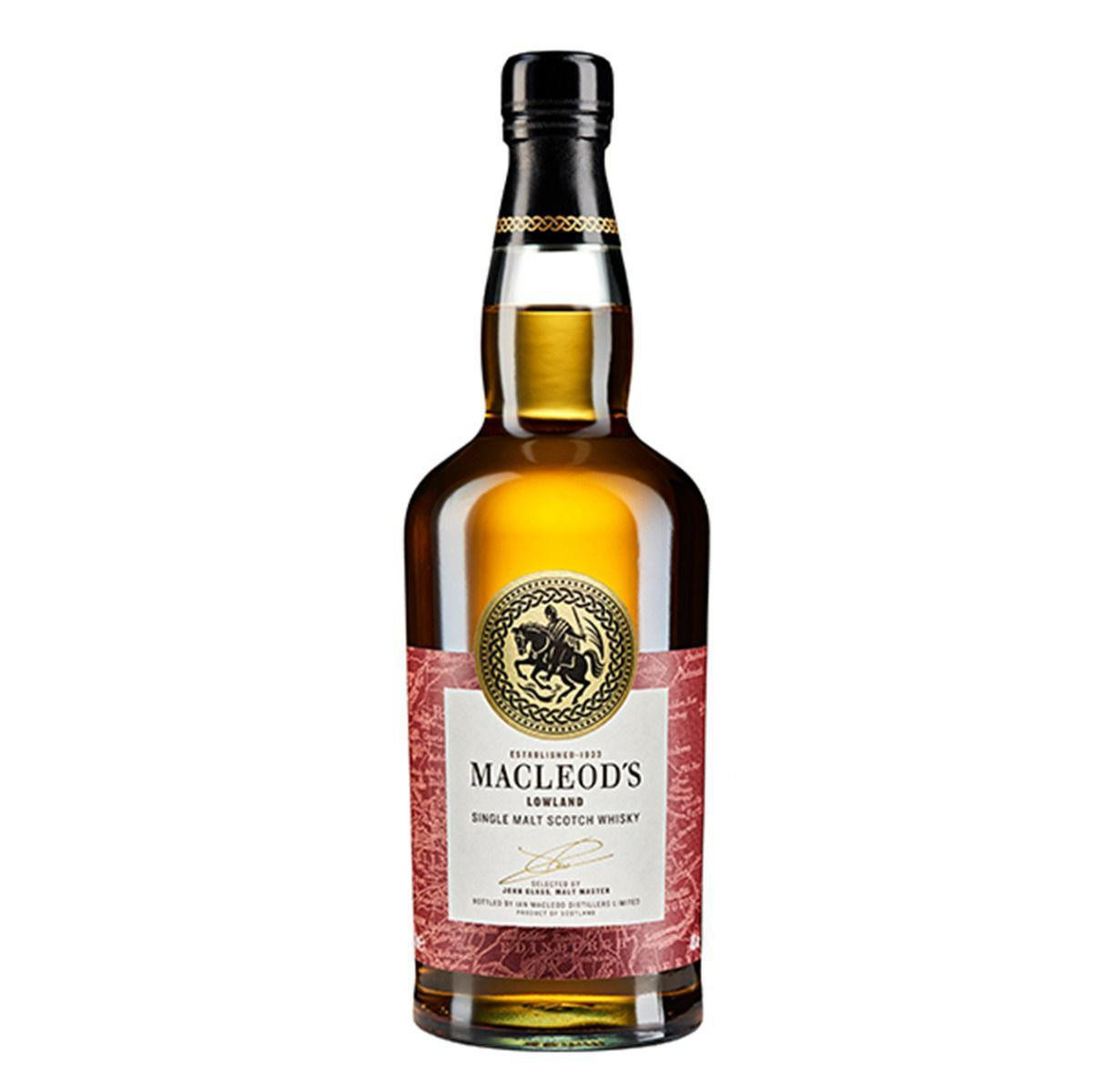 Macleod's Lowland Single Malt Scotch 750mL - Artale & Co