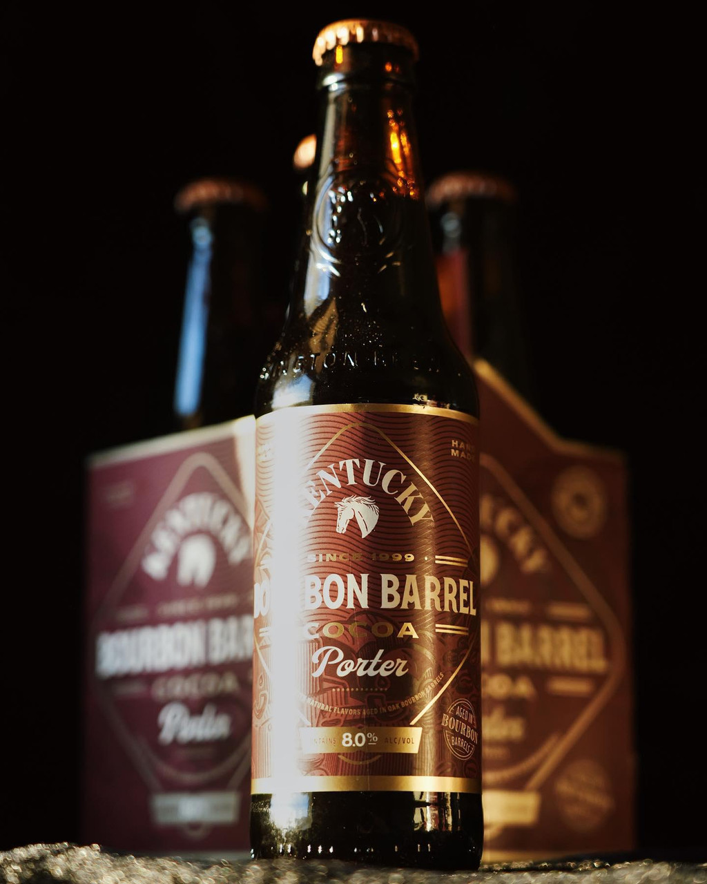 vintage irish porter beer bottles