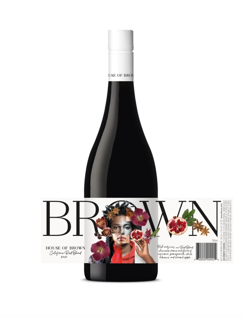 House of Brown Red Blend bottle