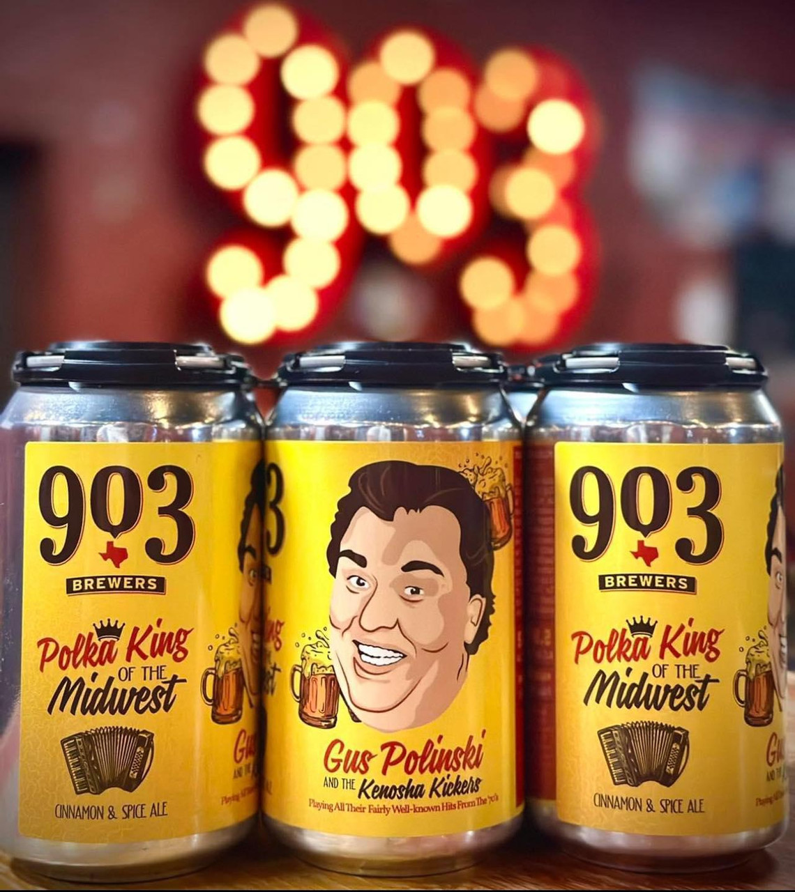 903 Polka King of the Midwest Cinnamon Spice Ale 12oz Can