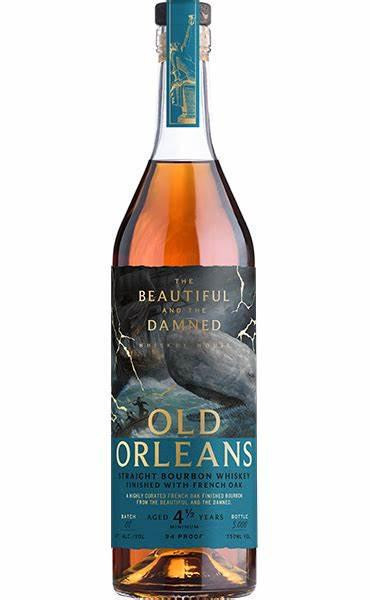 The Beautiful and the Damned Old Orleans Straight Bourbon Whiskey