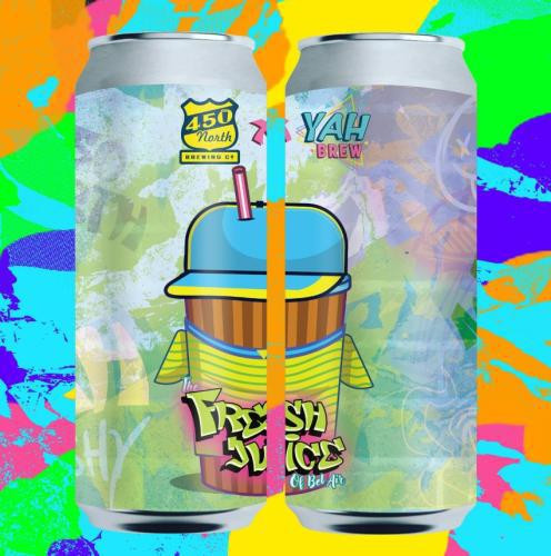 450 North Fresh Juice of Bel Air Slushy XXXL 16oz Can - Artale & Co