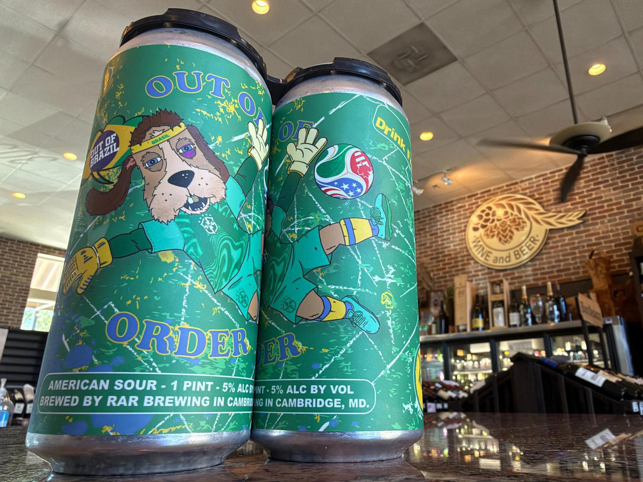RAR Out Of Order Out Of Brazil Fruited Sour 16oz Can - Artale & Co