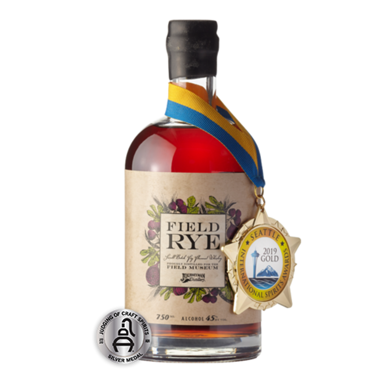Journeyman Field Rye Whiskey 750mL Artale Co