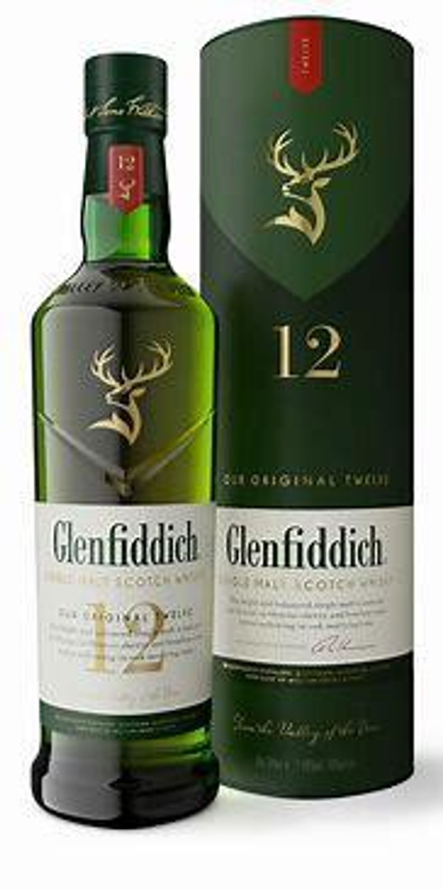 Glenfiddich 12 Single Malt Scotch Whisky 750ml