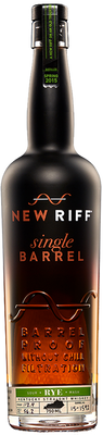 New Riff Single Barrel Cask Strength Kentucky Rye Whiskey 750mL