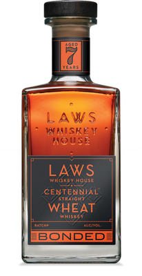 Laws Whiskey House Bonded Centennial Straight Wheat Whiskey 750mL