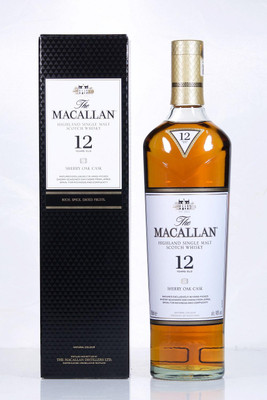 The Macallan Scotch 12 Year Sherry Oake Single Malt 750ml