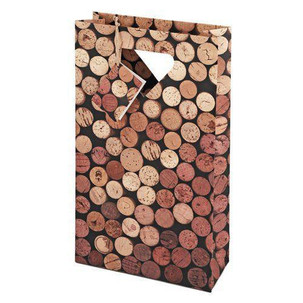 Corks Double Wine Bag