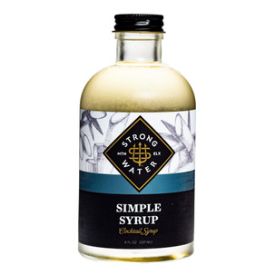 Strong Water Simple Syrup 8oz bottle