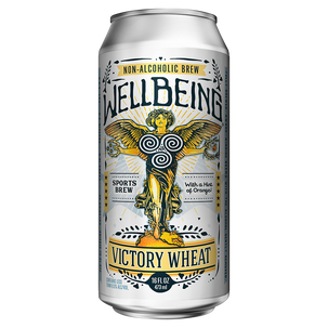 WellBeing Victory Citrus Wheat NA 4pk 16oz cans