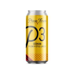 Phase Three P3 German Pilsner 4pk 16oz can
