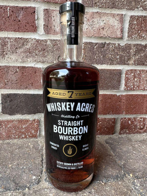 Whiskey Acres 7yr Straight Bourbon 750mL