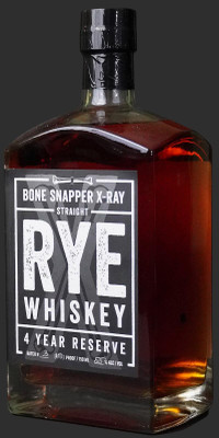 Backbone Bone Snapper X-Ray Straight Rye Whiskey 750mL