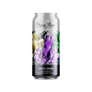 Phase Three Crystal Caverns Hazy IPA 4pk 16oz can