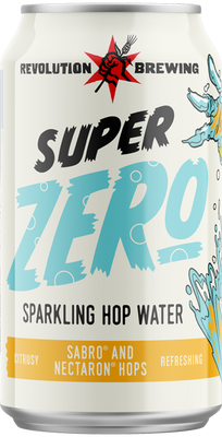 Revolution Super Zero Sparkling Hop Water 6pk can