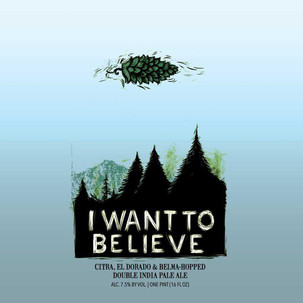 Hop Butcher I Want To Believe Hazy DIPA 4pk 16oz cans