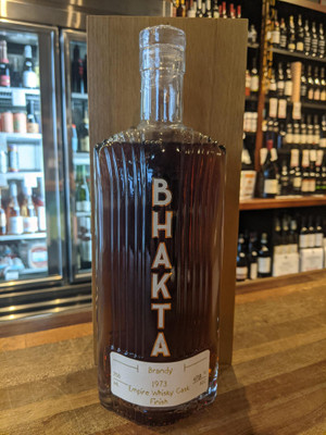 Bhakta 1973 Empire Whisky Cask Finished Brandy 750mL