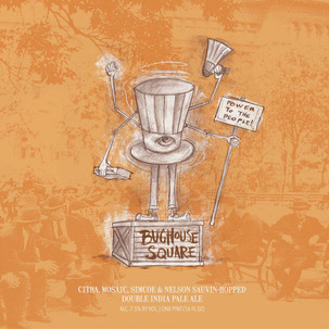 Hop Butcher Bughouse Square Hazy DIPA 4pk 16oz can