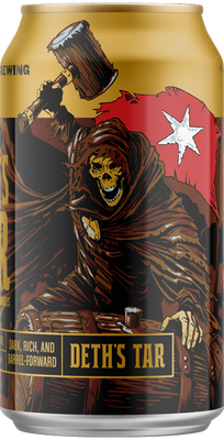 Revolution Deth's Tar BA Imperial Stout 12oz can