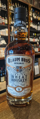 Blaum Brothers 8yr Straight Wheat Whiskey Cognac Finished 750mL