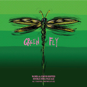 Hop Butcher Green Fly Hazy DIPA 4pk 16oz can