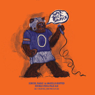 Hop Butcher Super Beer Shuffle Hazy DIPA 4pk 16oz can