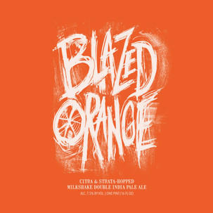 Hop Butcher Blazed Orange Milkshake DIPA 4pk 16oz can