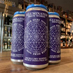 Illuminated Beer Here Now DDH DIPA 4pk 16oz can