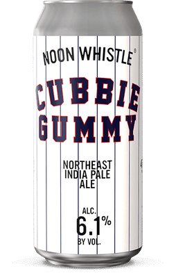 Noon Whistle Cubbie Gummy Hazy IPA 4pk 16oz can