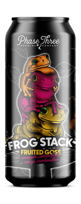 Phase Three Frog Stack Pineapple, Passionfruit, Mango, Marshmallow Sour 16oz can