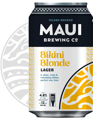 Maui Bikini Blonde Lager 6pk can