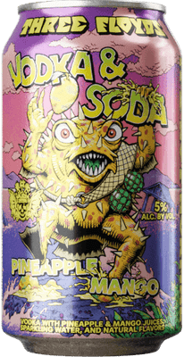 3 Floyds Vodka & Soda: Pineapple Mango 12oz can