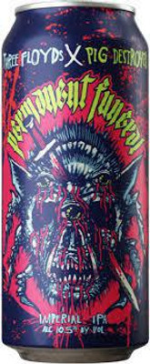 Three Floyds Permanent Funeral Imperial IPA 4pk 16oz cans