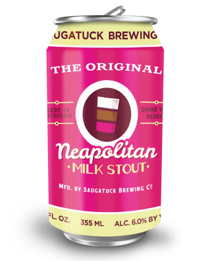 Saugatuck Neapolitan Milk Stout 6pk can