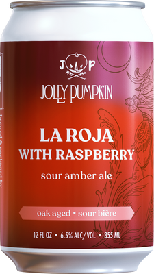 Jolly Pumpkin La Roja with Raspberry Sour Ale 12oz can