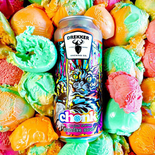 Drekker Chonk: Rainbow Sherbet Sundae Sour 16oz can