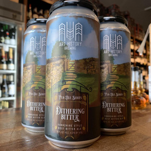 Art History Dithering Bitter British Ale 4pk 16oz can