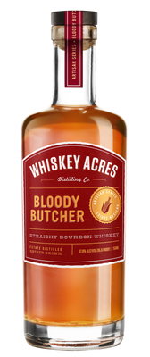 Whiskey Acres Artisan Series Bloody Butcher Straight Bourbon Whiskey