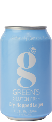 Green's Gluten Free Dry-Hopped Lager 4pk can